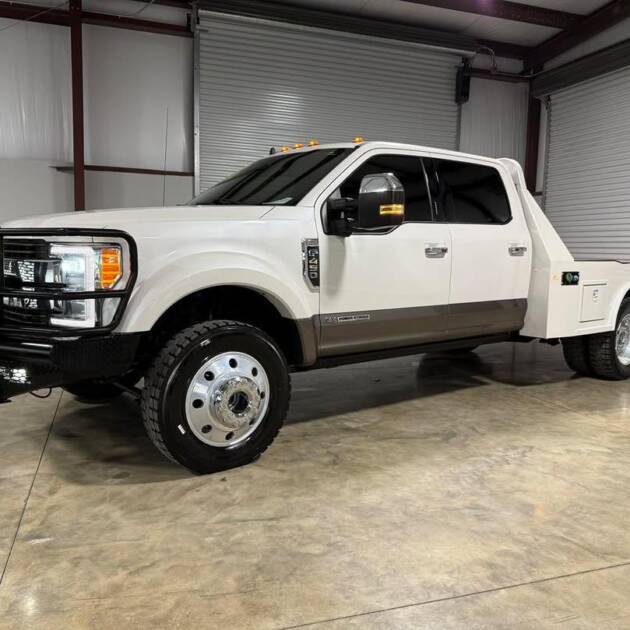2019 Ford F-450 King Ranch Crew Cab 4x4 – 6.7L Powerstroke Diesel – Ultimate Package – Western Hauler Bed  Featuring the premium Ford F-450 Super Duty.